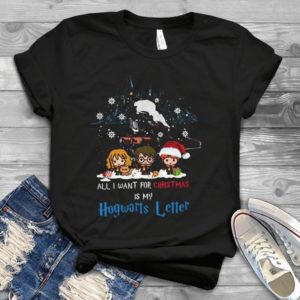 All I Want For Christmas Is My Hogwwartts Letter Handmade Shirt