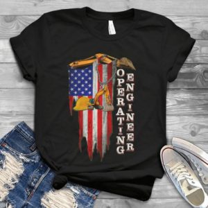 American Operating Engineer - Funny Engineer Gift For Men Best Unisex T- Shirt