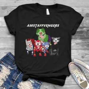 Amstaffvengers Avengerrs Marrvels Super Hero Funny Handmade Shirt