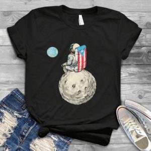 Astronaunt From The Moon To The Earth Handmade Shirt