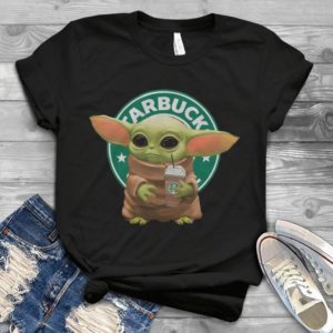 Baby Yoda And Star.uck And Coffee Handmade Shirt