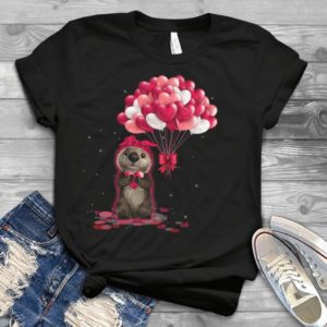 Be My Valentine Otter Lover Handmade Shirt