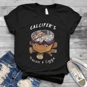 Calcifer's Bacon And Eggs Handmade Shirt