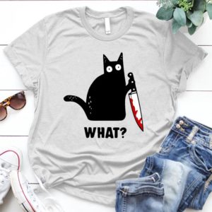 Cat-what-halloween - Shirt T-Shirt Funny - Gift Shirt - Best Shirt - Handmade Shirt