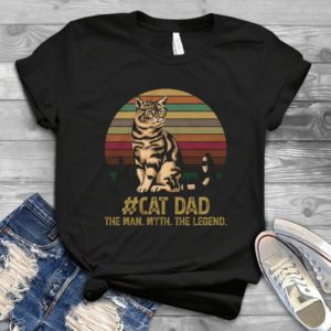 Cat Dad The Man Myth The Legend Handmade Shirt_compressed