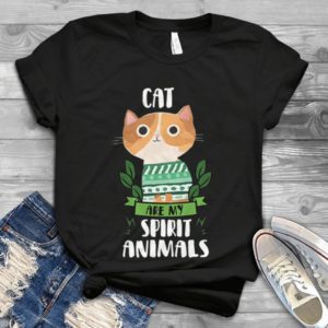 Cats Are My Spirit Animal Handmade Shirt