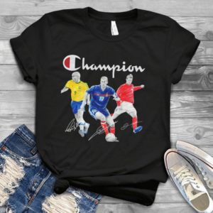 Champion Legends Of Football With Signature Handmade Shirt