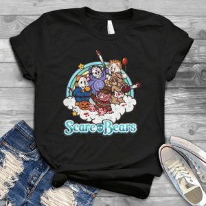 Chibi Scare Bears Care Bears Characters Horror Squad Freddy Krueger Michael Myers Jason Voorhees Pennywise Trending Handmade Shirt