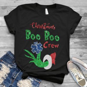 Christmas Boo Boo Crew Grinch Hand Christmas Handmade Shirt