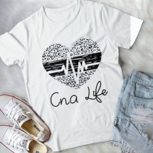 Cna Life Heart Beat Gift For Girls Woman Handmade Shirt