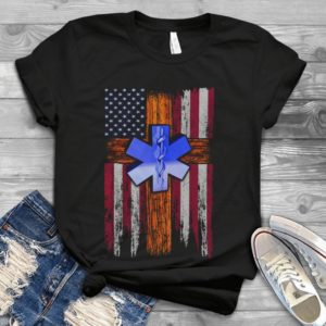 Cna Nurse Chirst Love America Flag Handmade Shirt