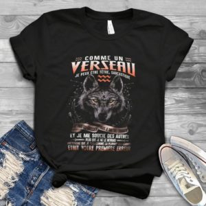Comme Un Verseau Je Peux Etre Handmade Shirt