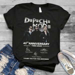 DPCH MOD 40th Anniversary 1980 2020 Thank You For The Memories Handmade Shirt