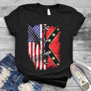 Deer Hunting American Flag Shirt Handmade Shirt