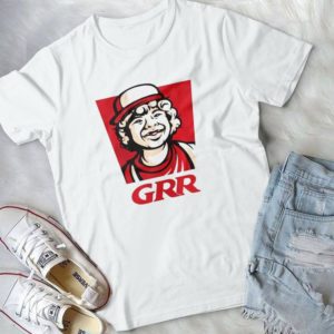 Dustin GRR Stranger Things T Shirts For Women Men Trending Handmade Shirt
