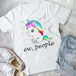 Ew, People Cute Baby Unicorn Handmade Shirt