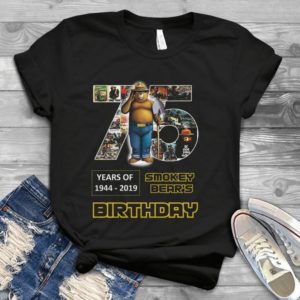 For 75 Years Of Smokey Bear's Birthday 1944 - 2019 Handmade Shirt