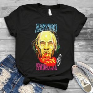 For Astroworld Travis Scott Art  Handmade Shirt