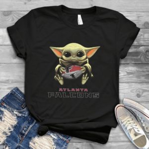 For Atlanta Falcon And Baby Yoda Starwars  Handmade Shirt