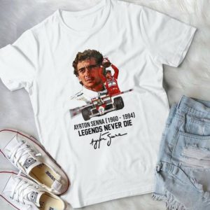 For Ayrton Senna 1960-1994 Legends Never Die Trending Handmade Shirt