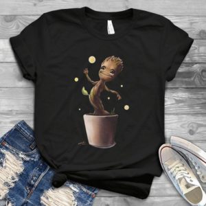 For Baby Groot Dancing Handmade Shirt
