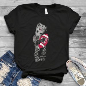 For Baby Groot Hug O-hio State Handmade Shirt
