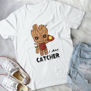 For Baby Groot I Am Catcher Tee, Handmade Shirt