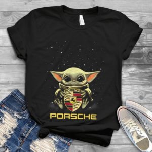 For Baby Yoda And Porsche Handmade Shirt