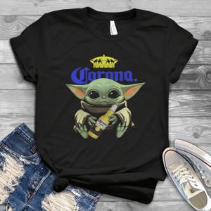For Baby Yoda Hug Corona Handmade Shirt