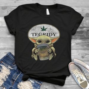 For Baby Yoda Hug Tegridy Weed Farm Handmade T-Shirt_compressed
