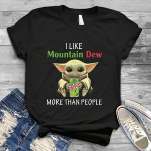 For Baby Yoda I like Mountain Dew Handmade Shirt