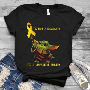 For Baby Yoda It's Not A Disability It's A Different Ability Handmade Shirt_compressed