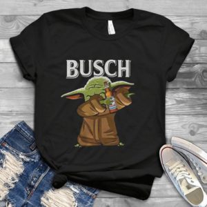 For Baby Yoda Loves Busch Bee Handmade T-Shirt_compressed