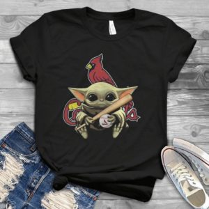 For Baby Yoda St Louis Cardinals Handmade Shirt