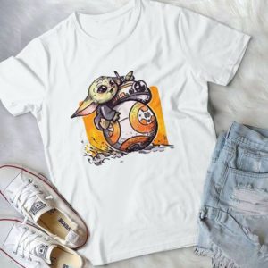 For Baby Yoda Star Warr Handmade Shirt