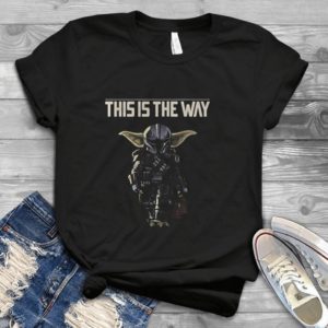 For Baby Yoda The Mandalorian This Is The Way Handmade T-Shirt_compressed