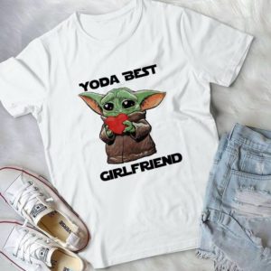 For Baby Yodas Best Girlfriend - Star Warrs Valentines Day- Yodas Best Birthday Gift Best Unisex T- Shirt