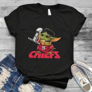 For Baby Yodas Chiefss Super Bowls Handmade Shirt