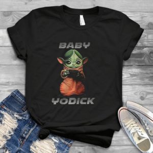 For Baby Yodick The Mandalorian Handmade T-Shirt_compressed