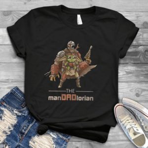 For Boba Fett And Baby YodaThe Mandadiorian Handmade T-Shirt_compressed