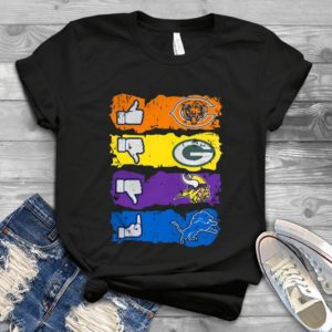 For Chicago Bears Minnesota Detroit Lions And Green Bay Packers Trending Handmade Shirt
