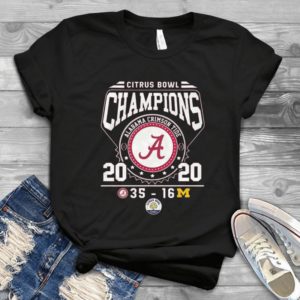 For Citrus Bowl 2020 Alabama Crimson Tide Champions T-shirt Handmade Shirt