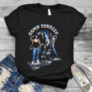 For Damn Yankees Yanked 93  Tour Concert 1990s Heavy Metal Rock  Trending Handmade Shirt