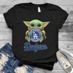For Dodgers And  Baby Yoda Shirt, Star Wars Handmade Shirt