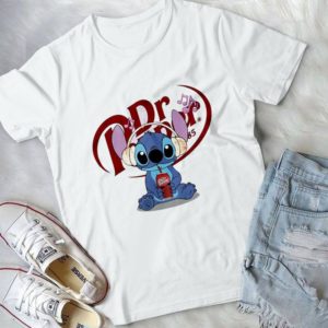 For Dr Pepper Drinking For Stitch Handmade Shirt