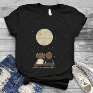 For Han-solo Leia Moon Of Love Valentine Day Handmade T-Shirt_compressed