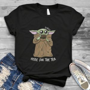 For Here For The Tea Cute Yoda ShirtHandmade Shirt