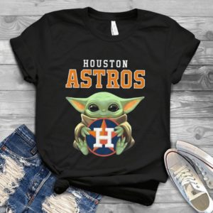 For Houston Astros And Baby Yoda  Star Wars Shirt Trending Handmade Shirt