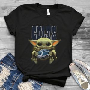 For Indianapolis Colts And Baby Yoda Trending Handmade Shirt