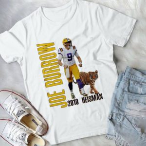For J-o-e -9 Quarter-back Burrow Louisiana Football Handmade Shirt